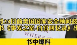 美国顾问波顿爆料视频,美国顾问爆料视频内容概述